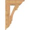 Ekena Millwork Olympic Traditional Smooth Bracket w/ Offset Brace, Western Red Cedar, 7 1/2"W x 22"D x 34"H BKT0806X22X34OLY01SWR - alternate 3